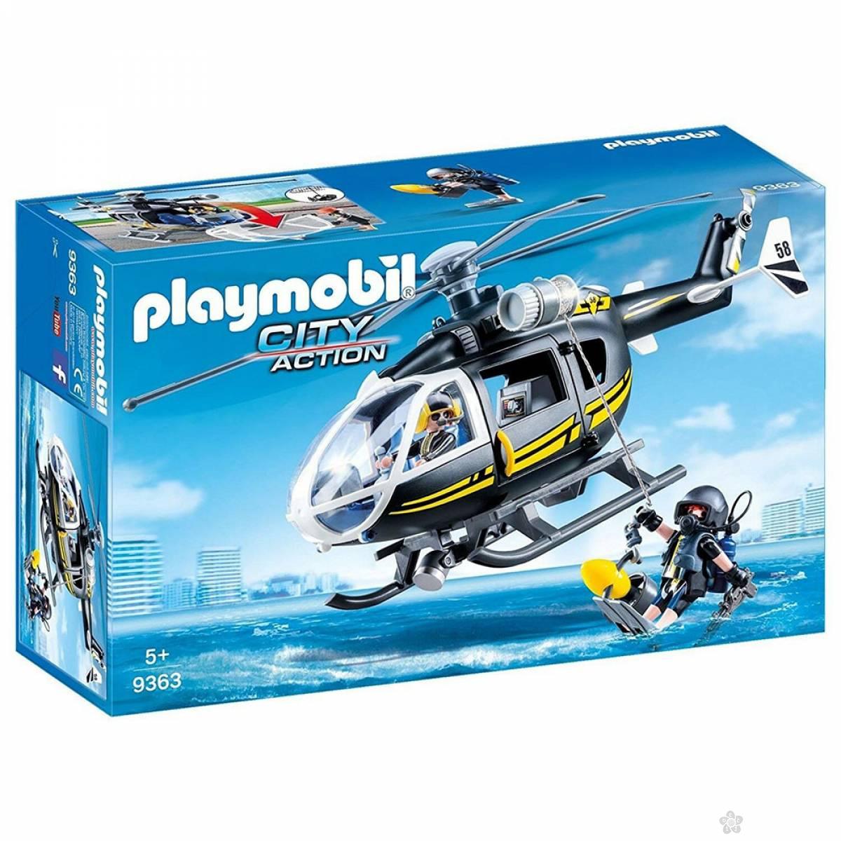 Playmobile Borbeni helikopter 20195 