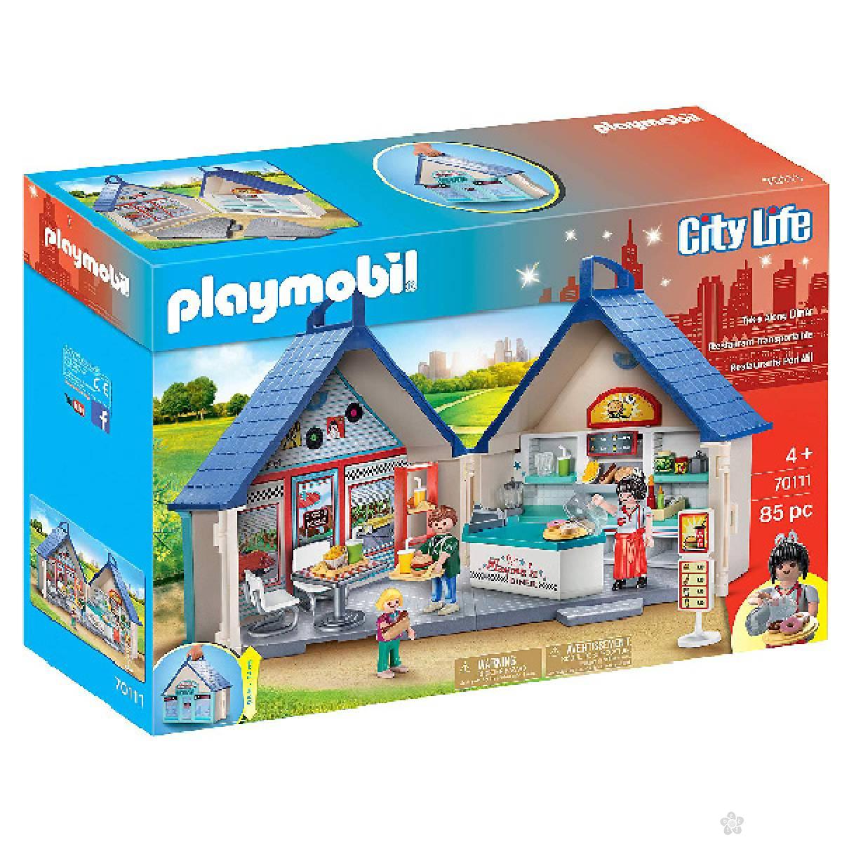 Playmobile City Life - Restoran 21550 