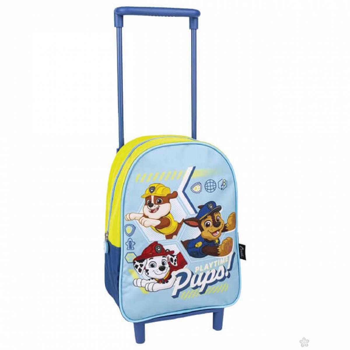 Ranac vrtićki sa točkićima Paw Patrol Cerda 2100004361 