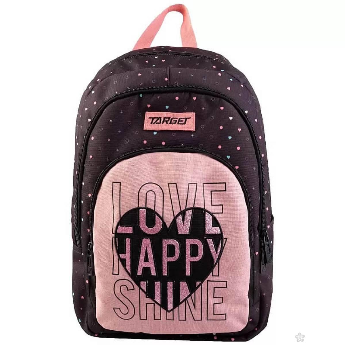 Ranac za skolu Joy Love Black 27240 