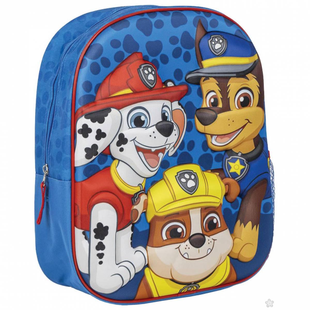 3D ranac za vrtić Paw Patrol Cerda 2100005075 plavi 