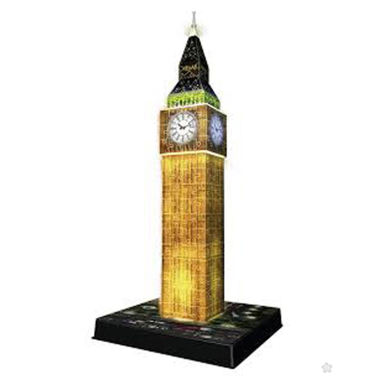 Ravensburger 3D puzzle Big Ben noću RA12588 