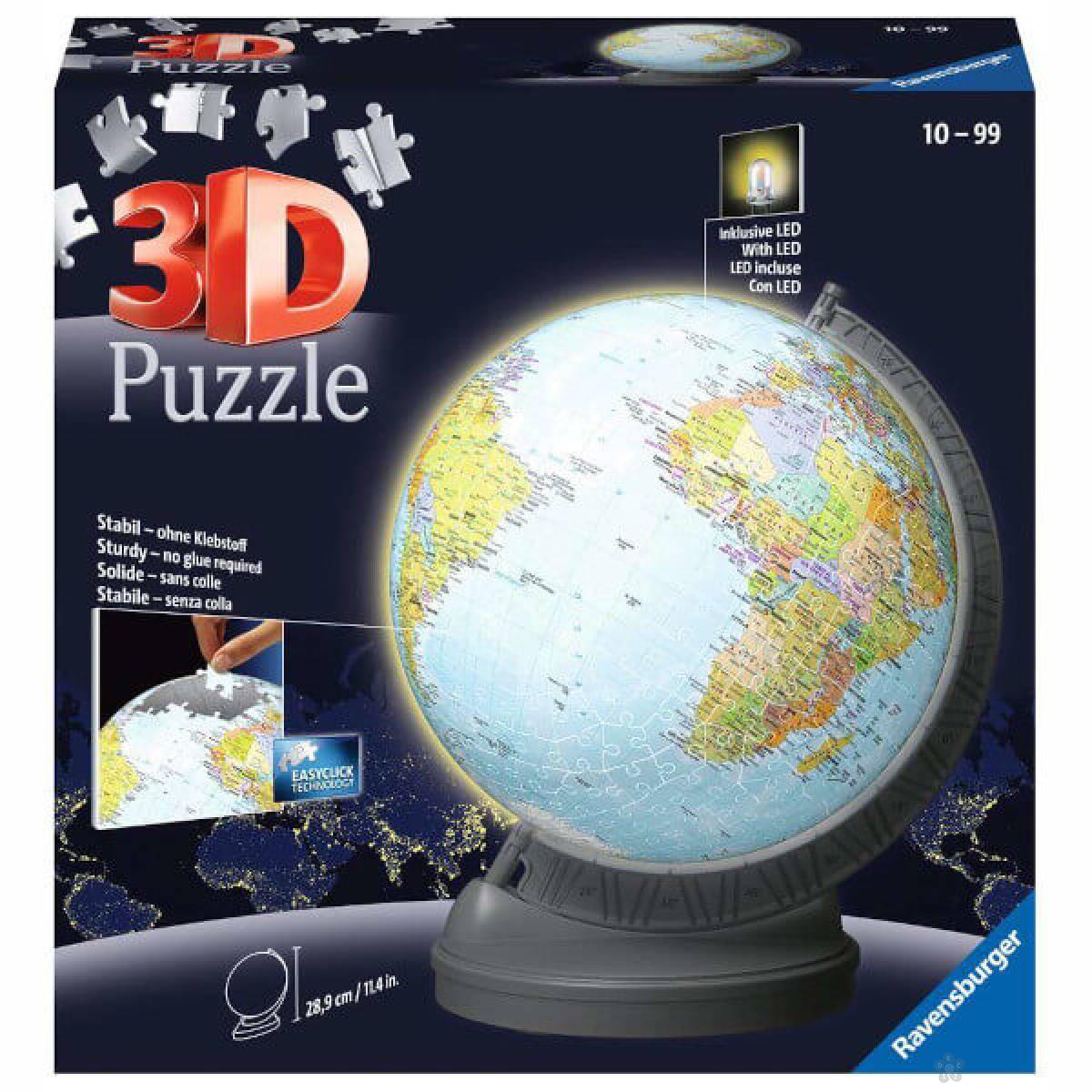 Ravensburger 3D puzzle Globus RA11549 
