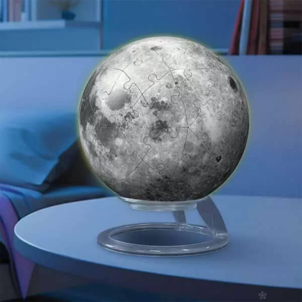 Ravensburger 3D puzzle Glow in the Dark Mesec RA11586 