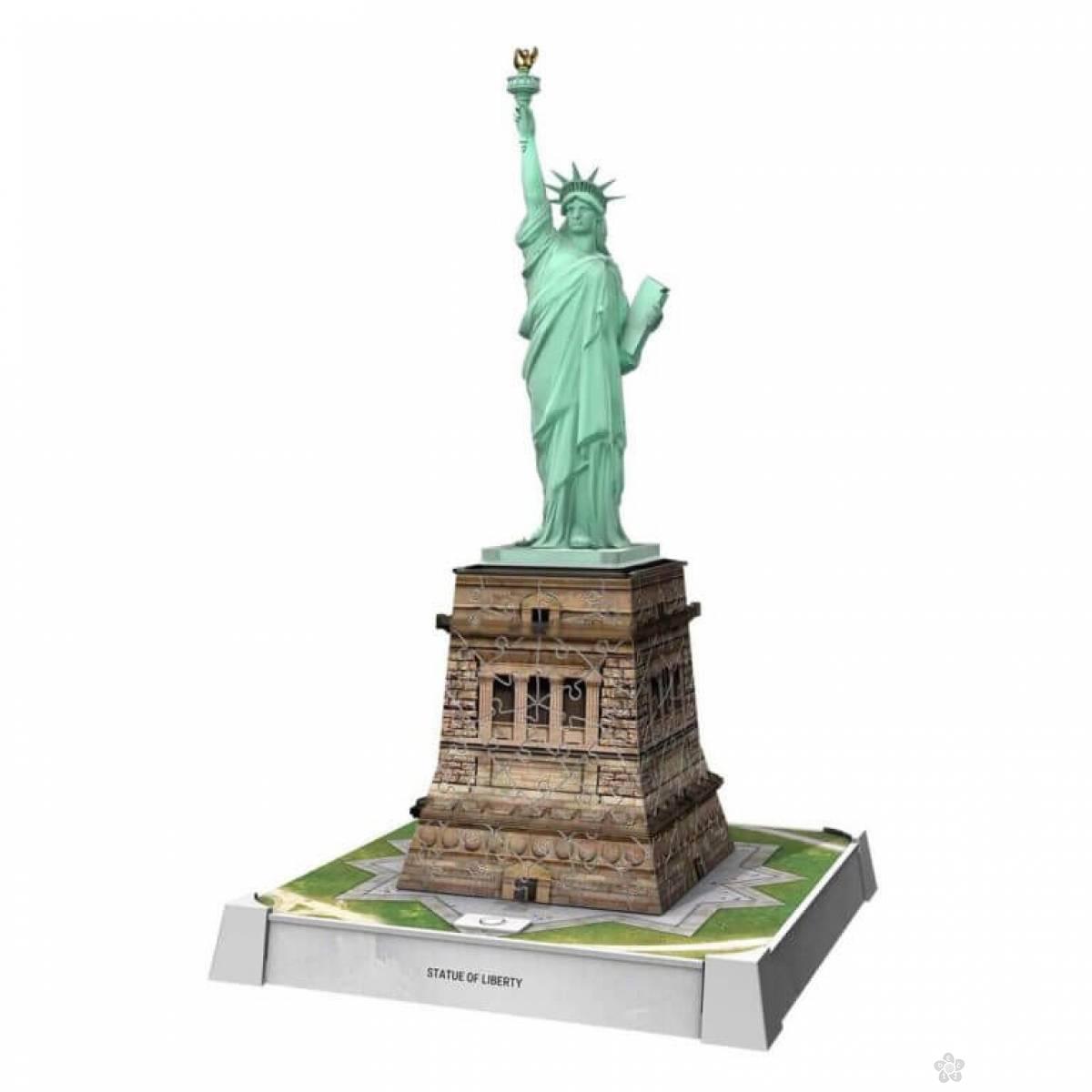 Ravensburger 3D puzzle Kip slobode sa svetlom RA12008027 