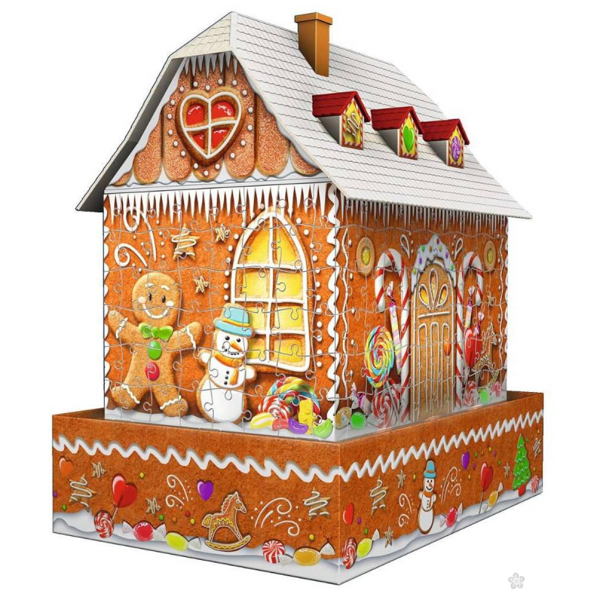 Ravensburger 3D puzzle Medena kuća RA11237 