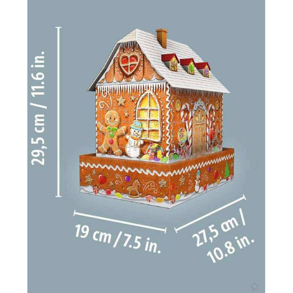 Ravensburger 3D puzzle Medena kuća RA11237 
