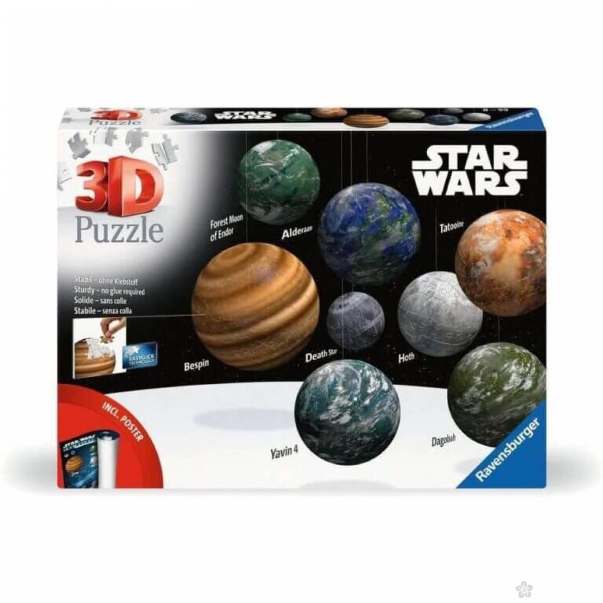 Ravensburger 3D puzzle Star Wars planete RA11577 