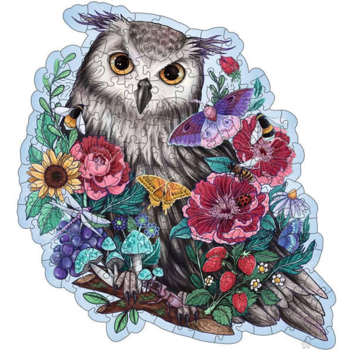 Ravensburger drvene puzzle Sova RA1751 
