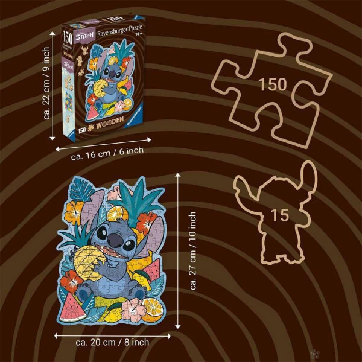 Ravensburger drvene puzzle Stitch RA12000758 
