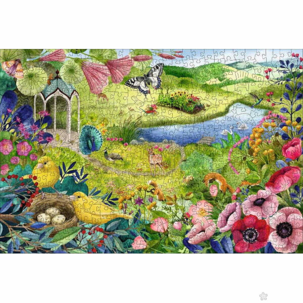 Ravensburger puzzla Divlji vrt RA17513 