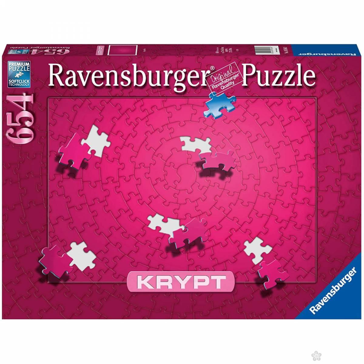 Ravensburger puzzla KRYP pink RA16564 