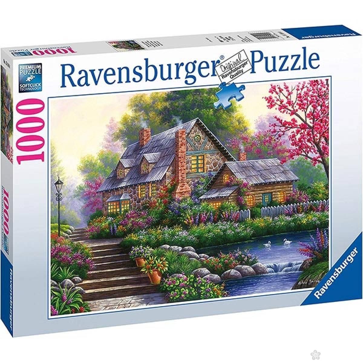 Ravensburger puzzla Romantic Cottage RA15184 