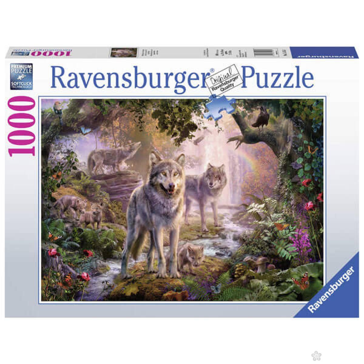 Ravensburger puzzla Vukovi RA15185 