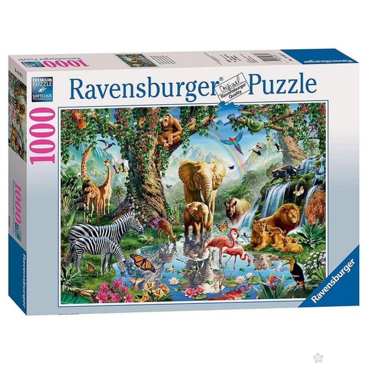 Ravensburger puzzle (slagalice) -Zabava u džungli 