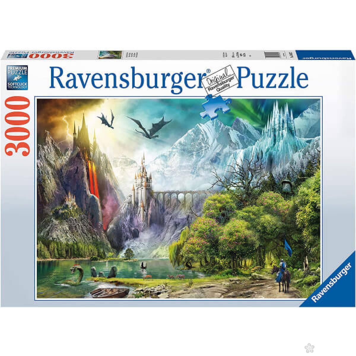 Ravensburger puzzla Zemlja dinosaurusa RA16462 