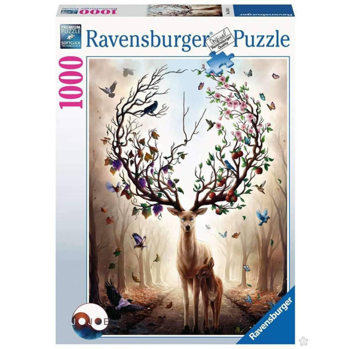 Ravensburger puzzle Čarobni jelen RA12000459 