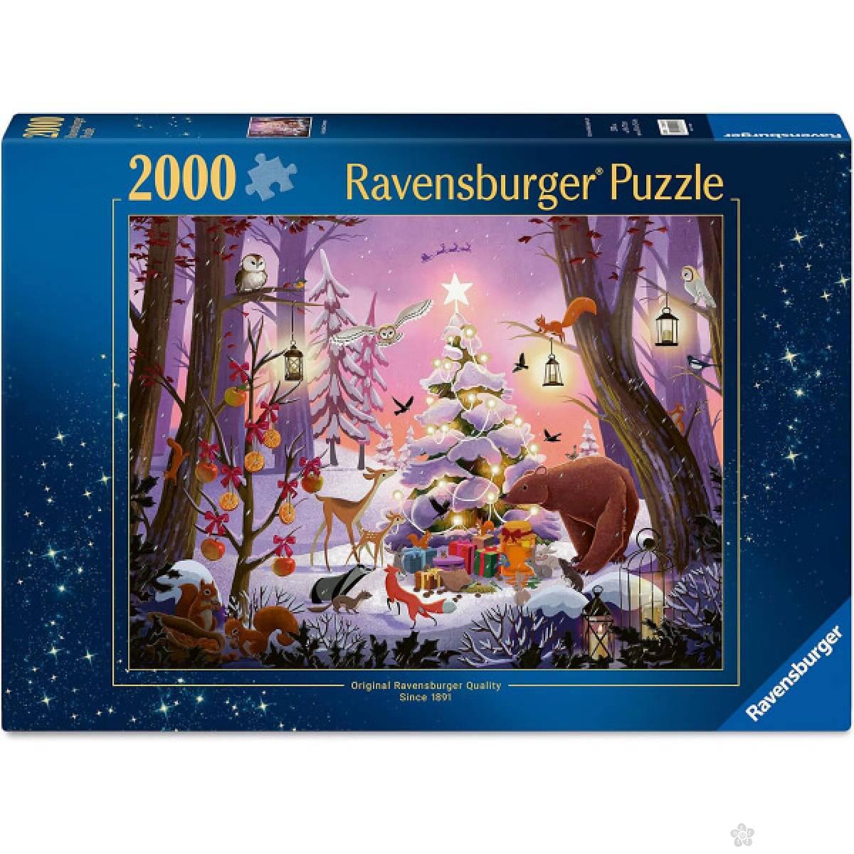 Ravensburger puzzle Christmas in The Woods RA12001417 