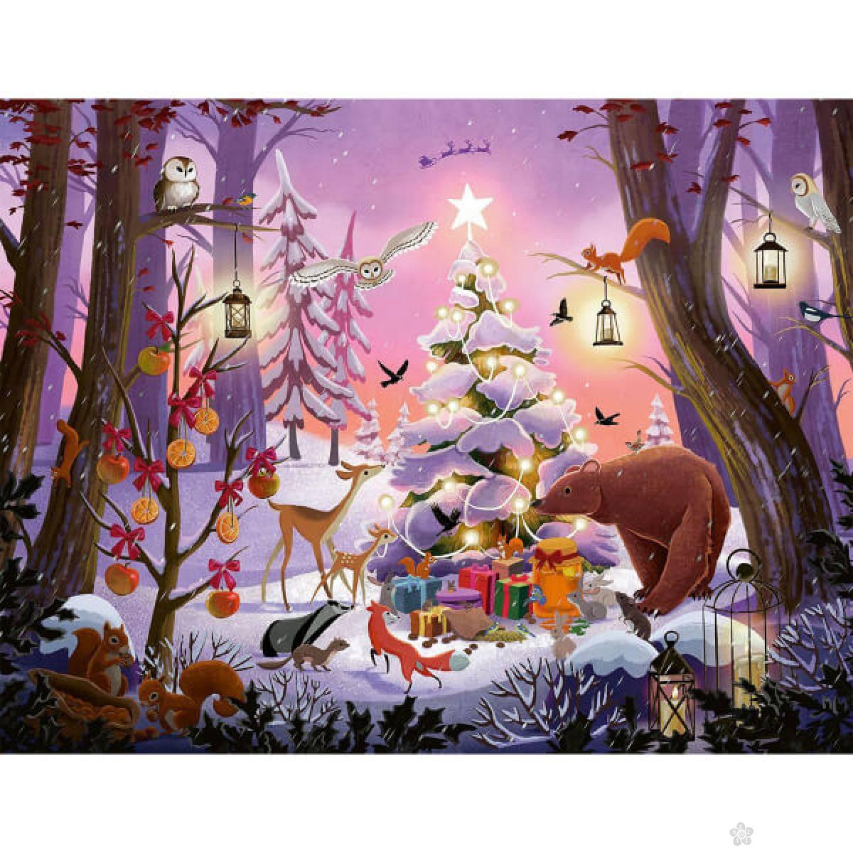Ravensburger puzzle Christmas in The Woods RA12001417 