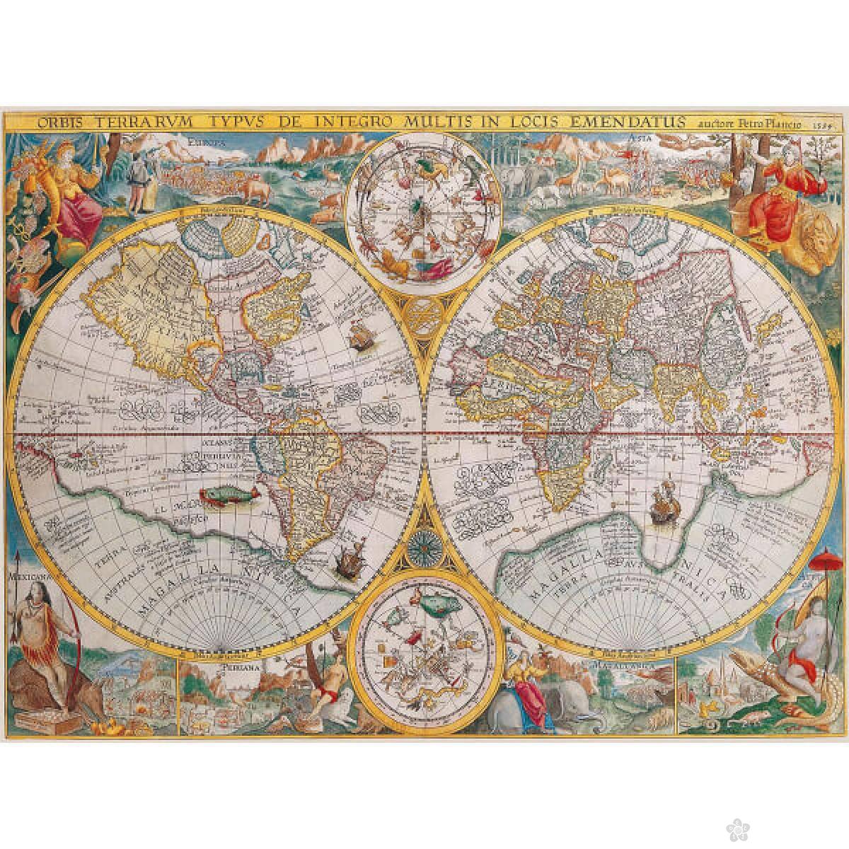 Ravensburger puzzle Historical World Map RA12000716 