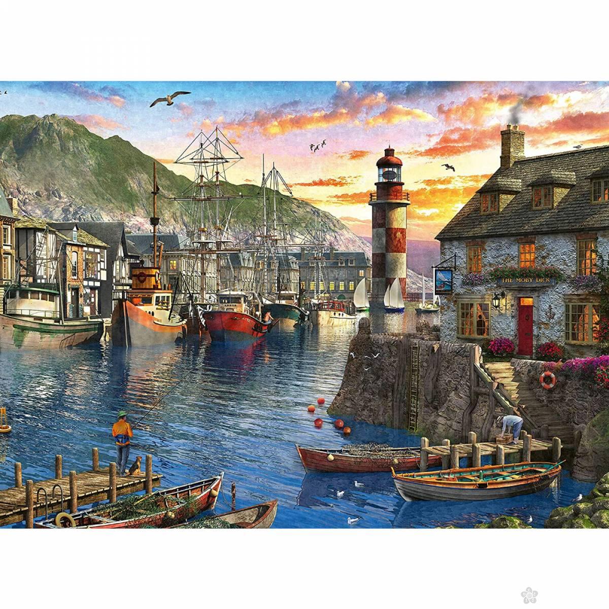 Ravensburger puzzle Izlazak sunca RA15045 