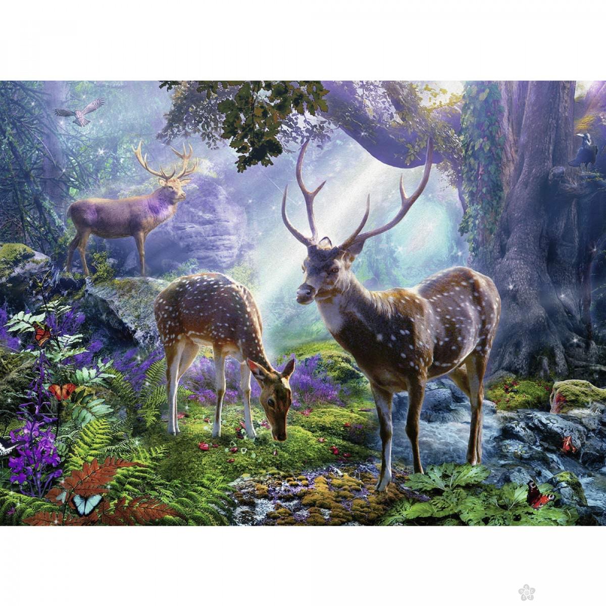 Ravensburger puzzle jeleni u divljini RA14828 