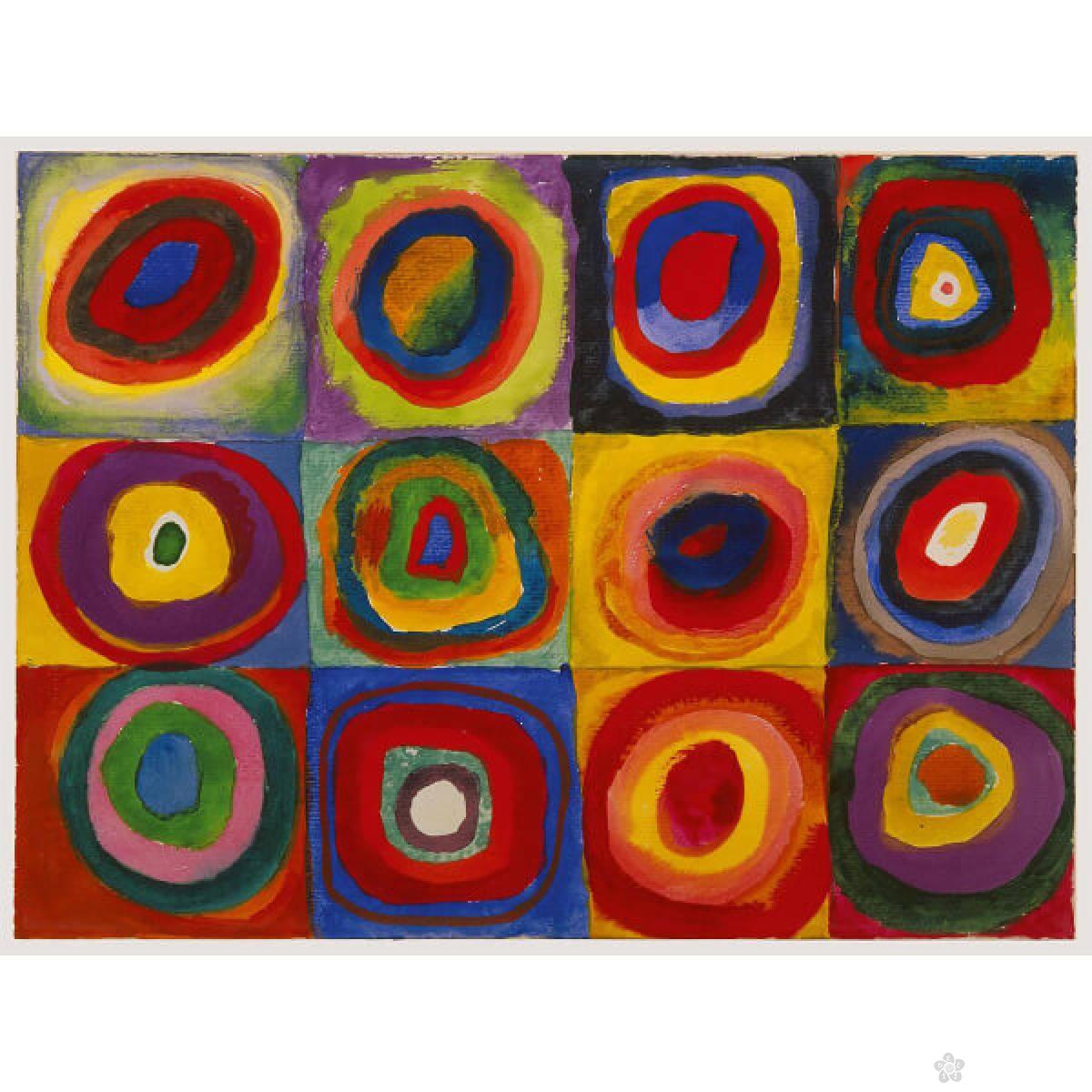 Ravensburger puzzle Kandinsky Studija boja 1 RA12000081 