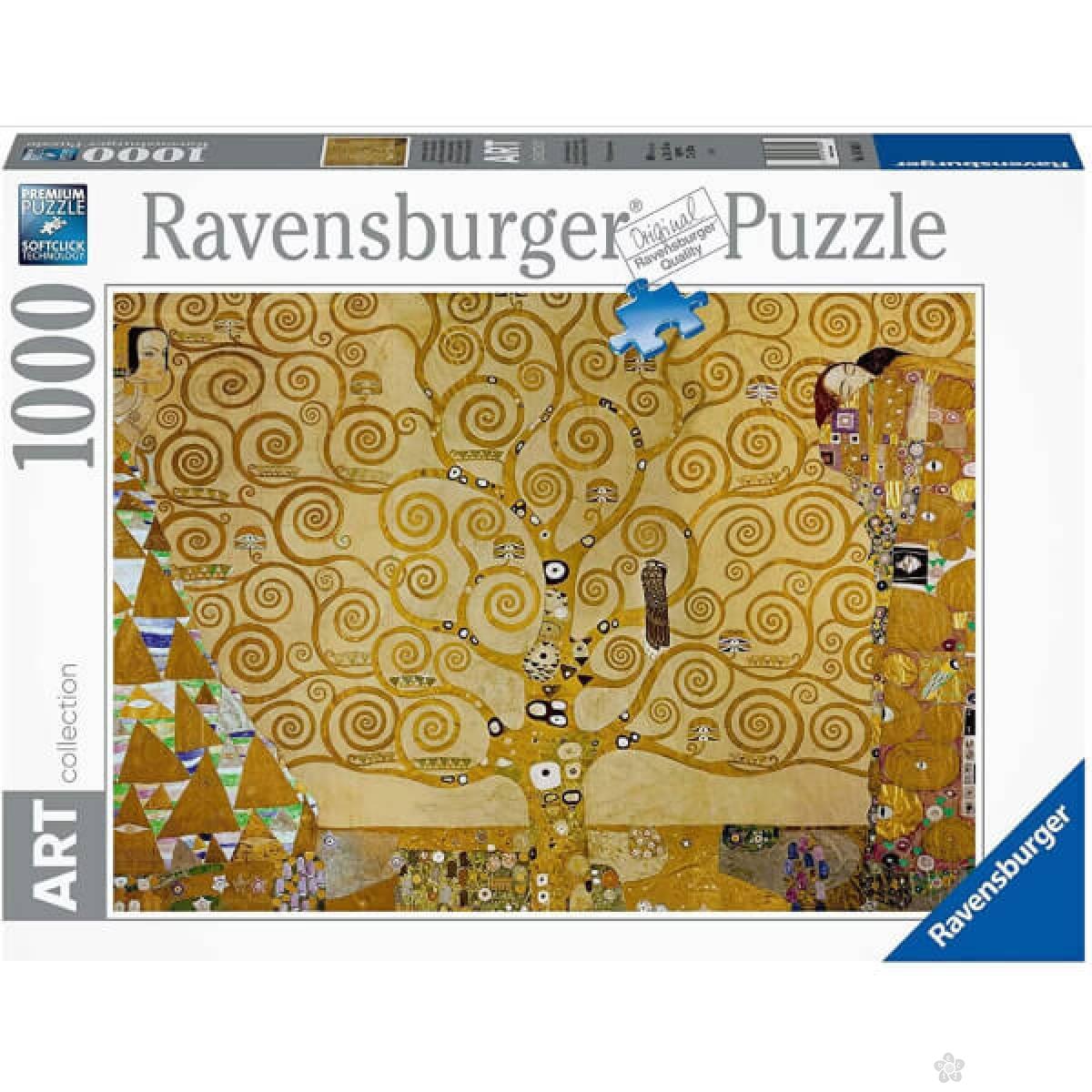 Ravensburger puzzle Klimt Drvo života RA12000134 