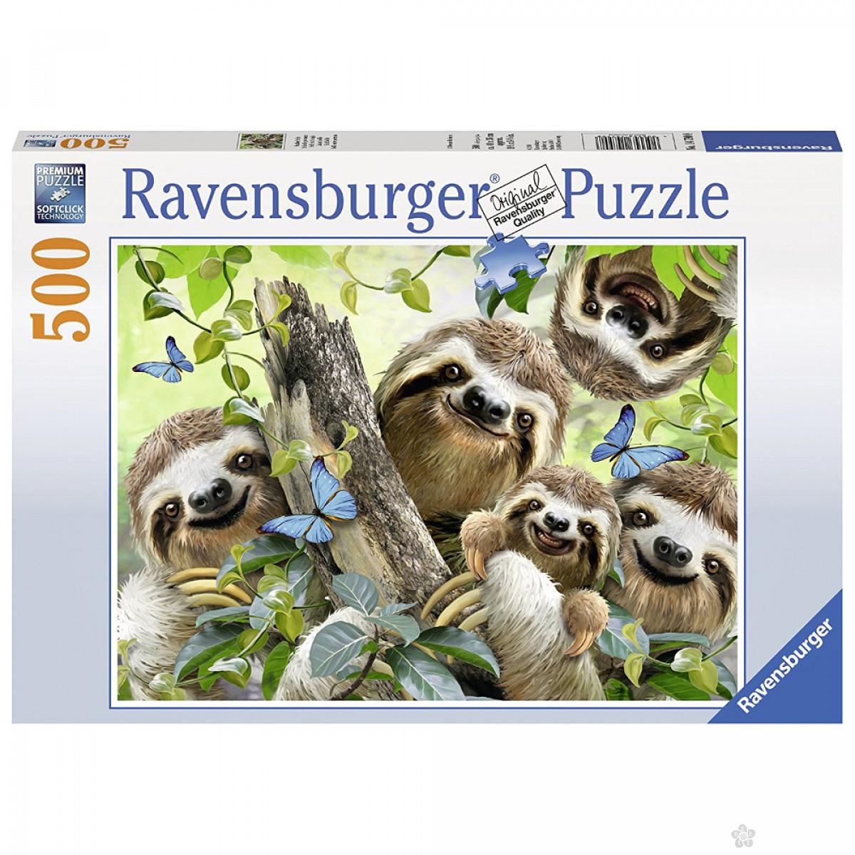 Ravensburger puzzle Lenjivci RA14790 