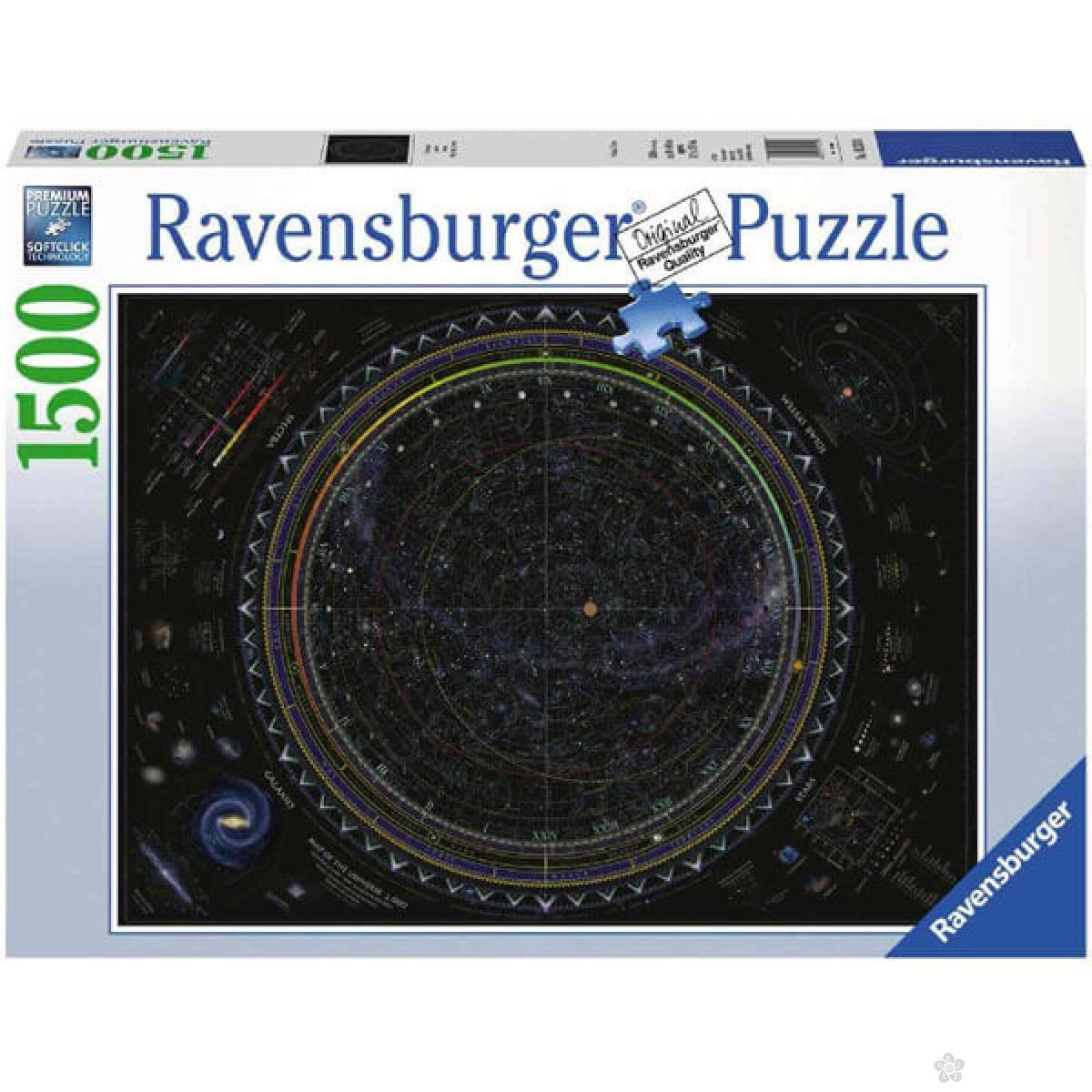 Ravensburger puzzle Mapa univerzuma RA16213 