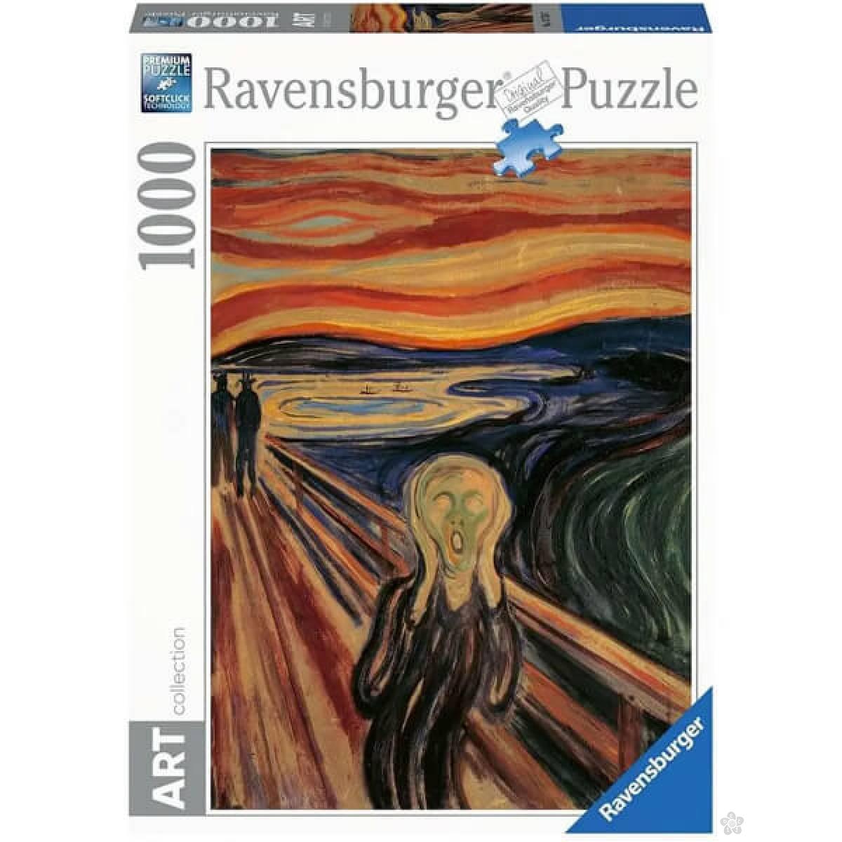 Ravensburger puzzle Edvard Munch: The Scream RA12000067 