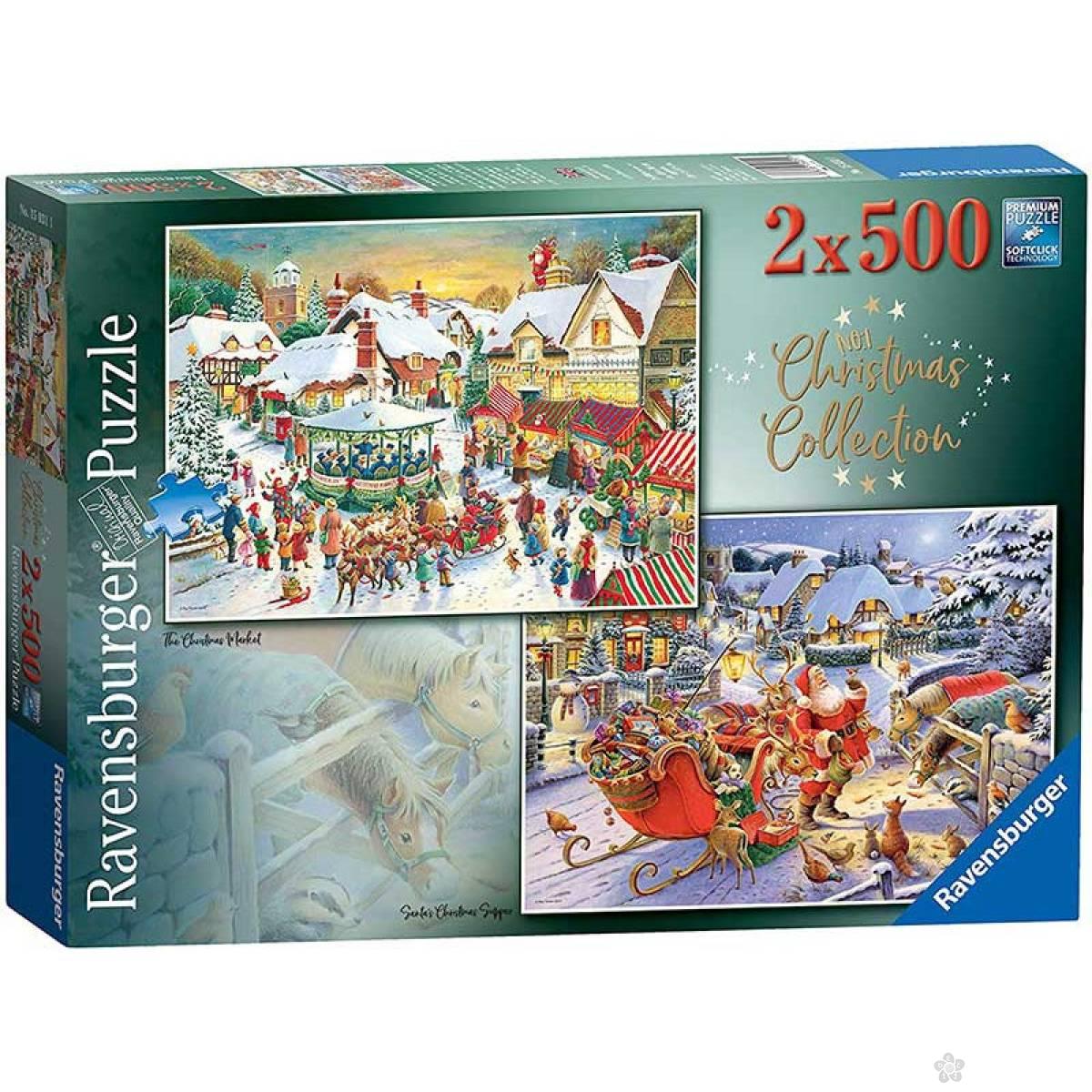 Ravensburger puzzle Novogodišnja čarolija RA15031 