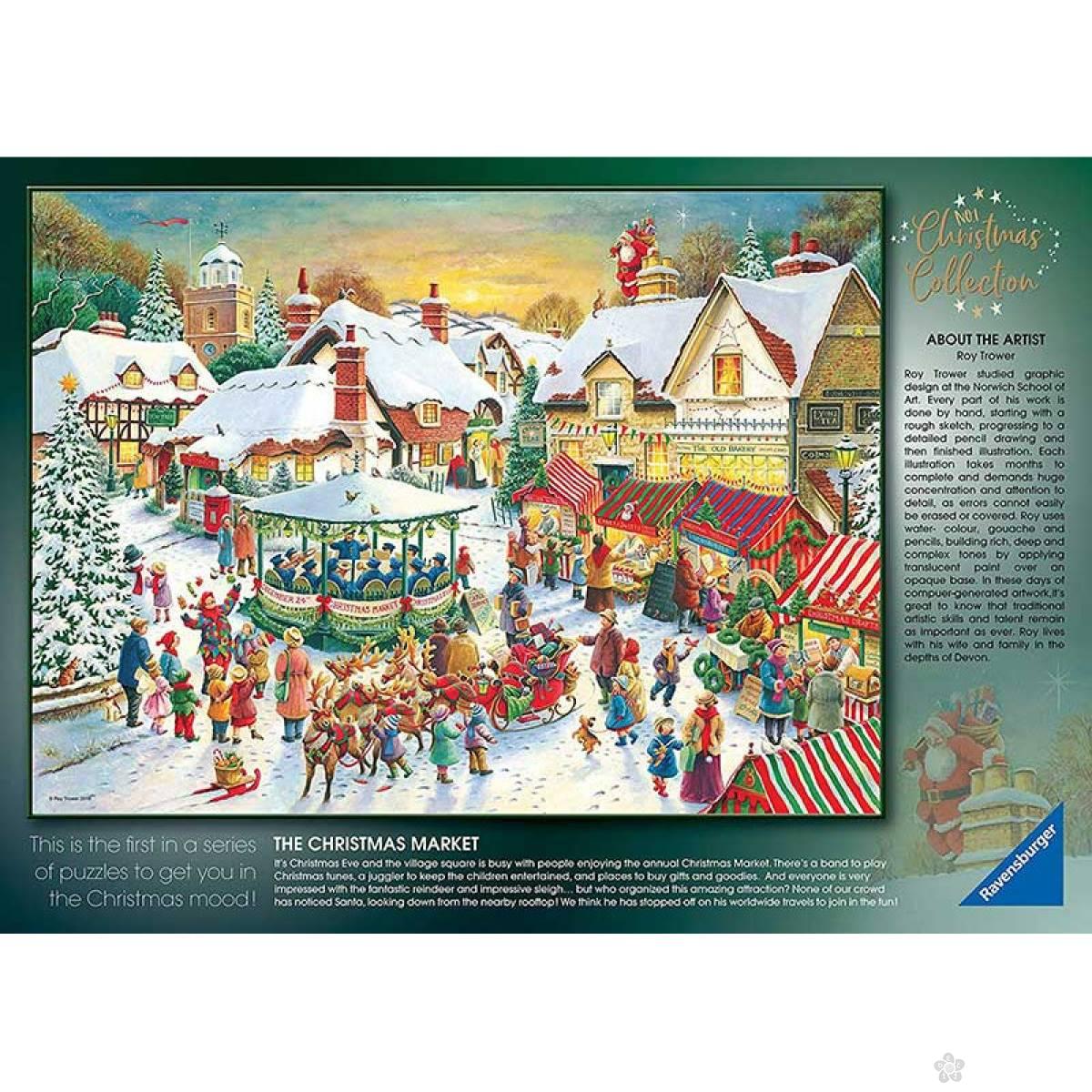 Ravensburger puzzle Novogodišnja čarolija RA15031 