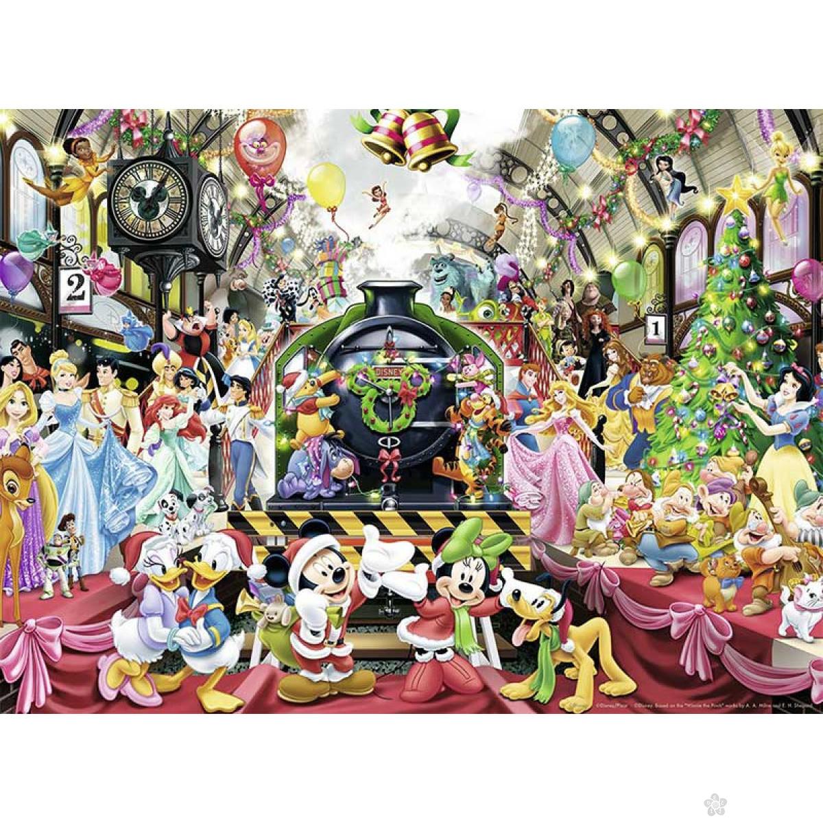Ravensburger puzzle Novogodišnja Disney žurka 