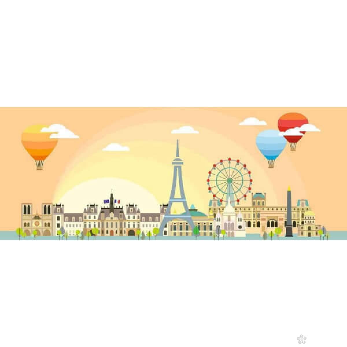 Ravensburger puzzle Pariz- panorama RA17393 