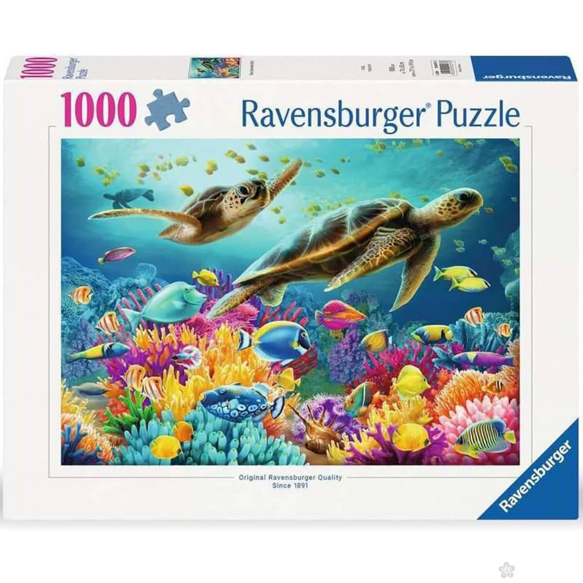 Ravensburger puzzle Plavi podvodni svet RA12000577 