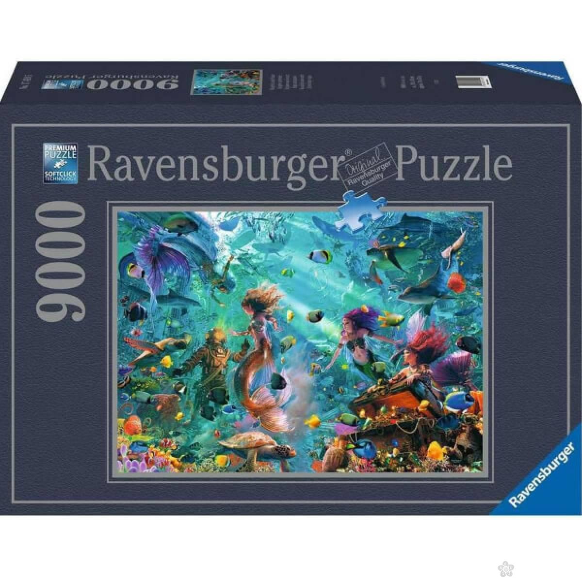 Ravensburger puzzle Podvodni svet Kingdom Underwater RA17419 