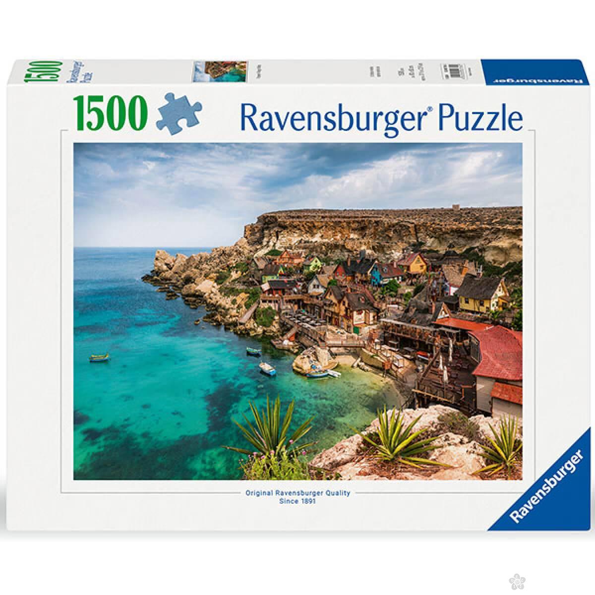 Ravensburger puzzle Popajevo selo RA17436 