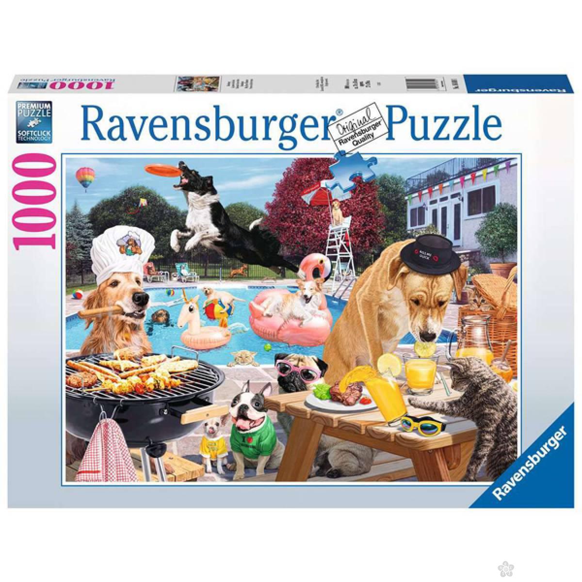Ravensburger puzzle Psi na odmoru RA16810 