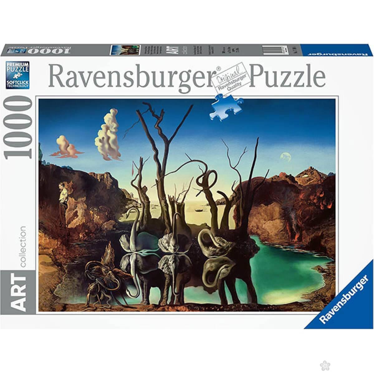 Ravensburger puzzle Slonovi RA17180 