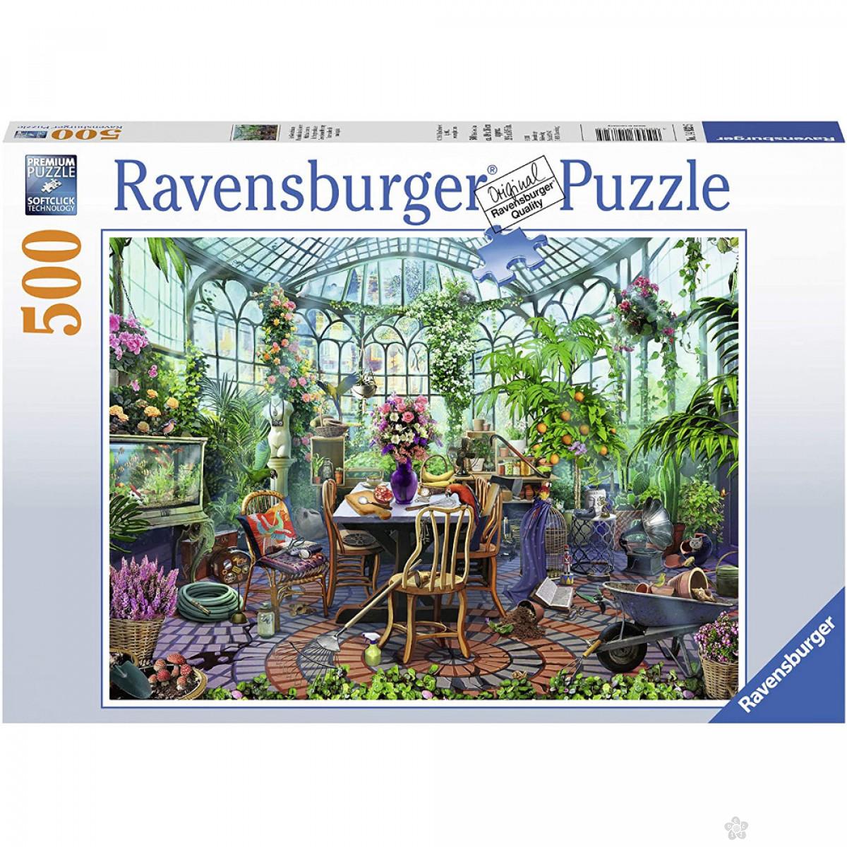 Ravensburger puzzle Staklena bašta RA14832 