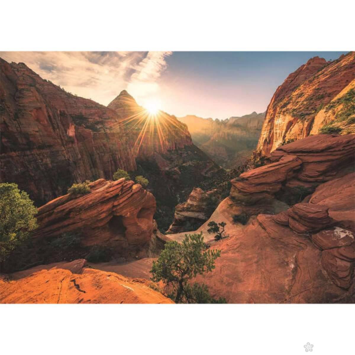 Ravensburger puzzle Zion Canyon USA RA12000118 