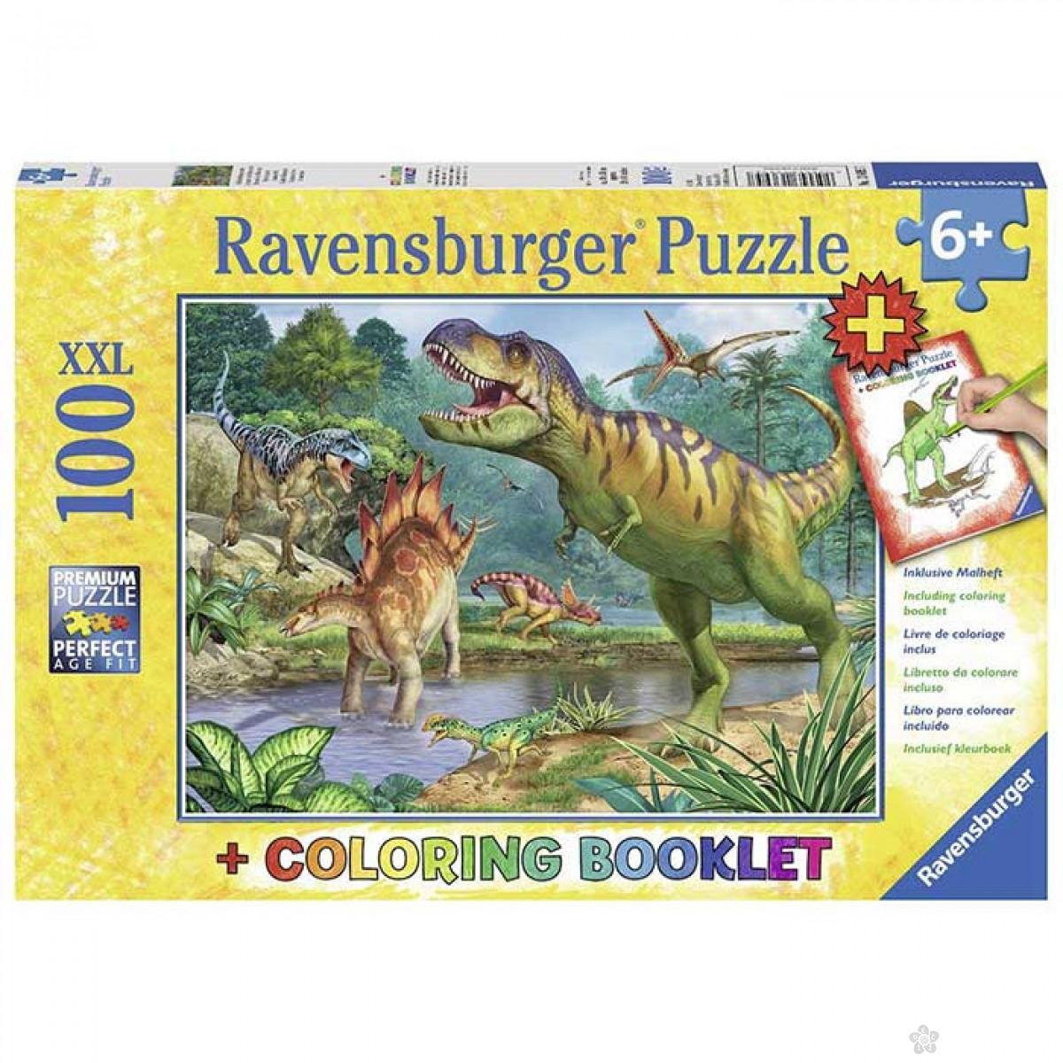 Ravensburger puzzle Život dinosaurusa RA13695 