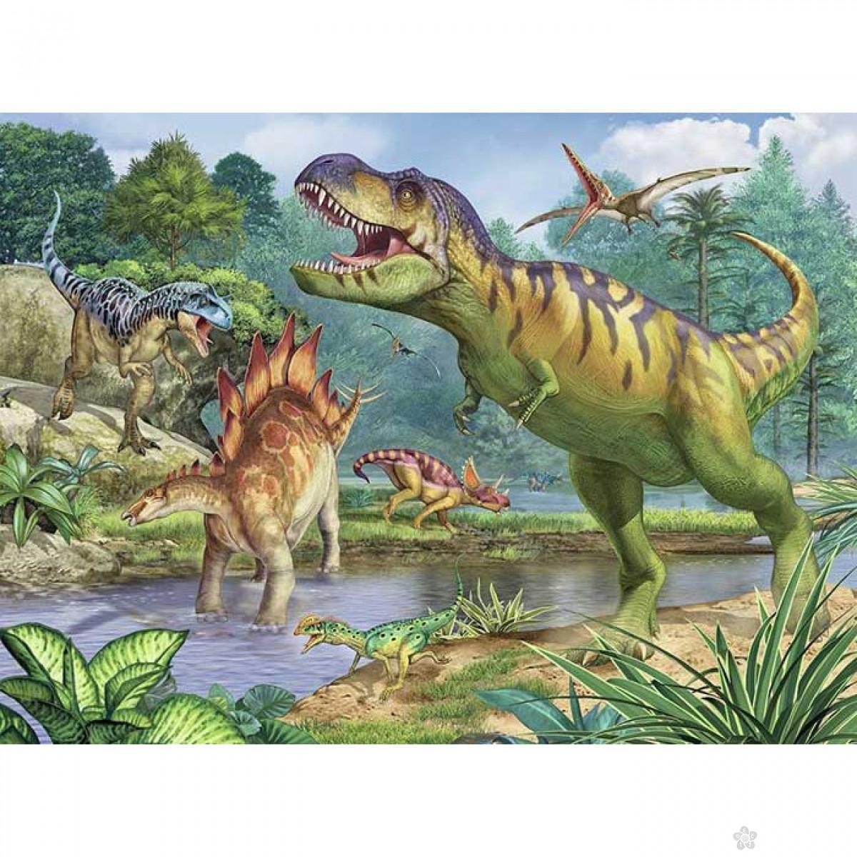 Ravensburger puzzle Život dinosaurusa RA13695 