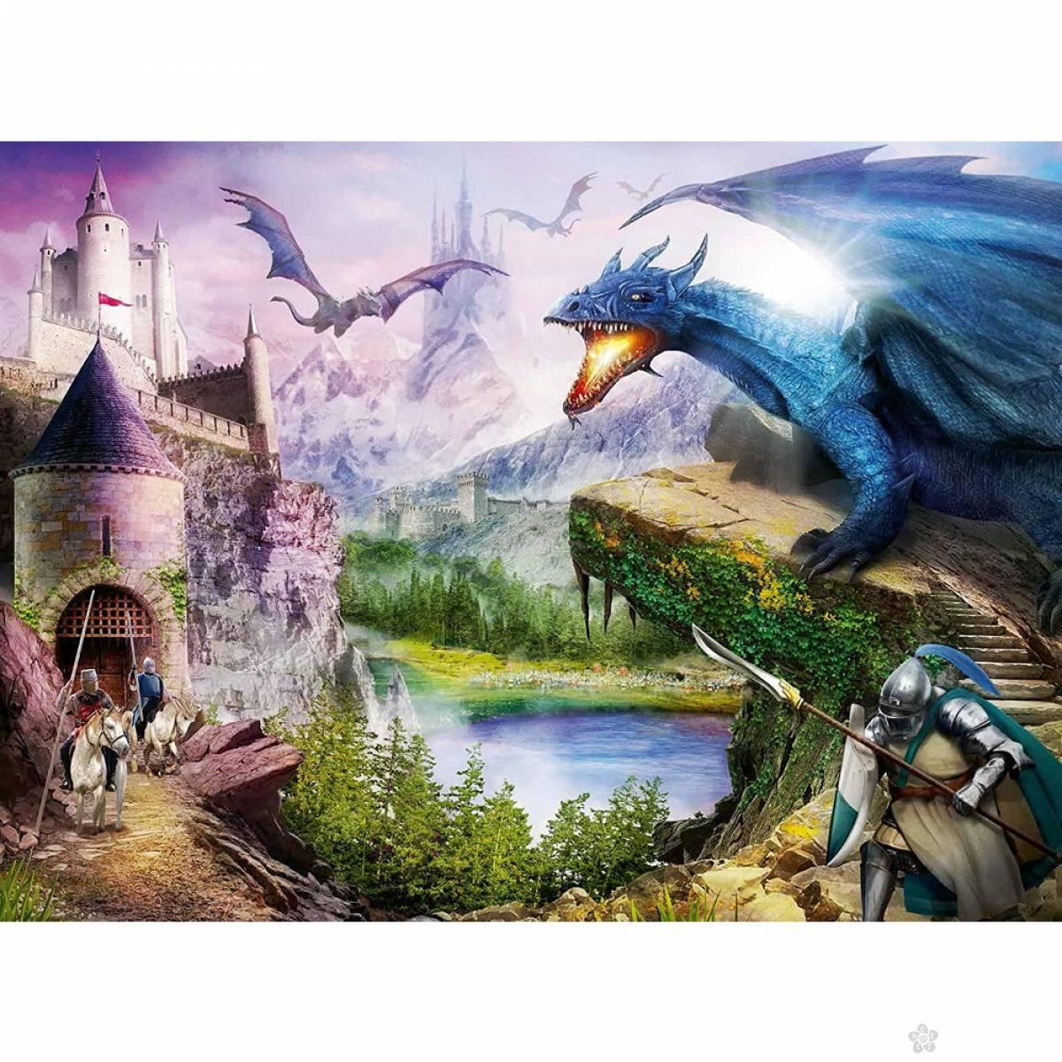 Ravensburger puzzle Zmaj RA12911 