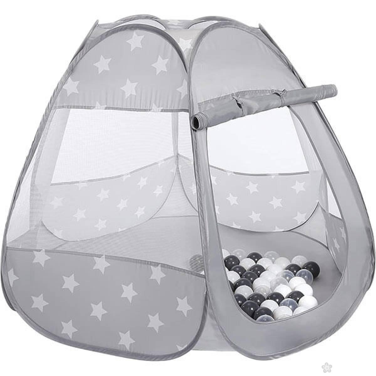 Šator Bellox White stars sa 50 loptica 553417 