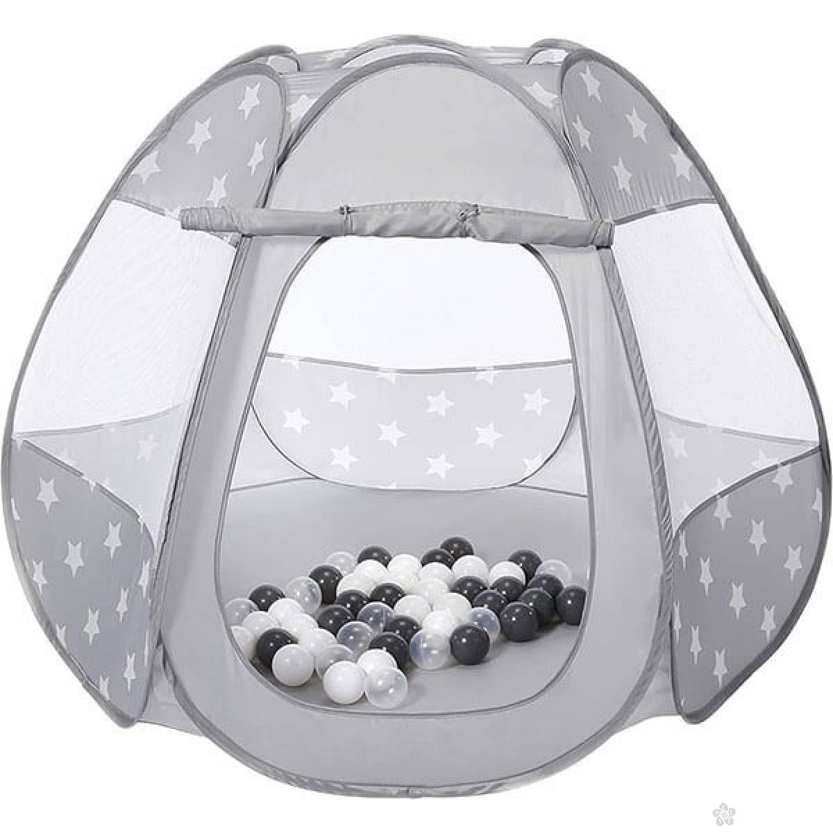 Šator Bellox White stars sa 50 loptica 553417 