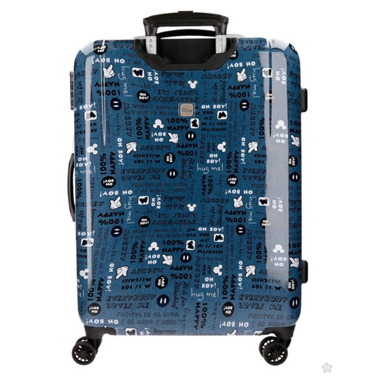 Set kofera Mickey Blue ABS 43.719.61 