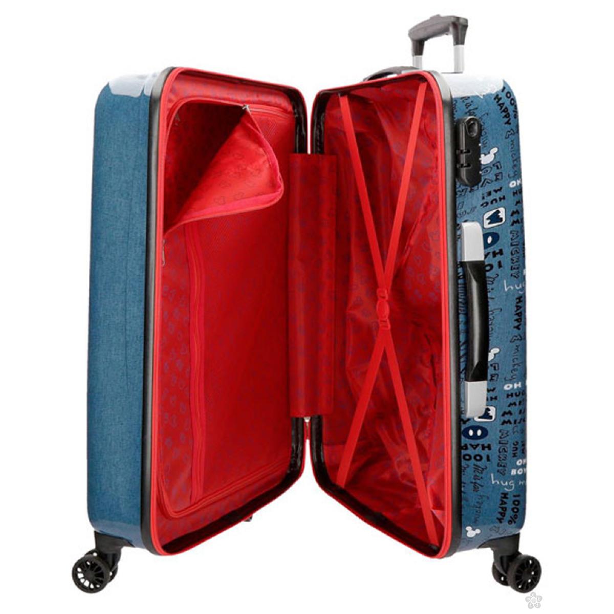 Set kofera Mickey Blue ABS 43.719.61 