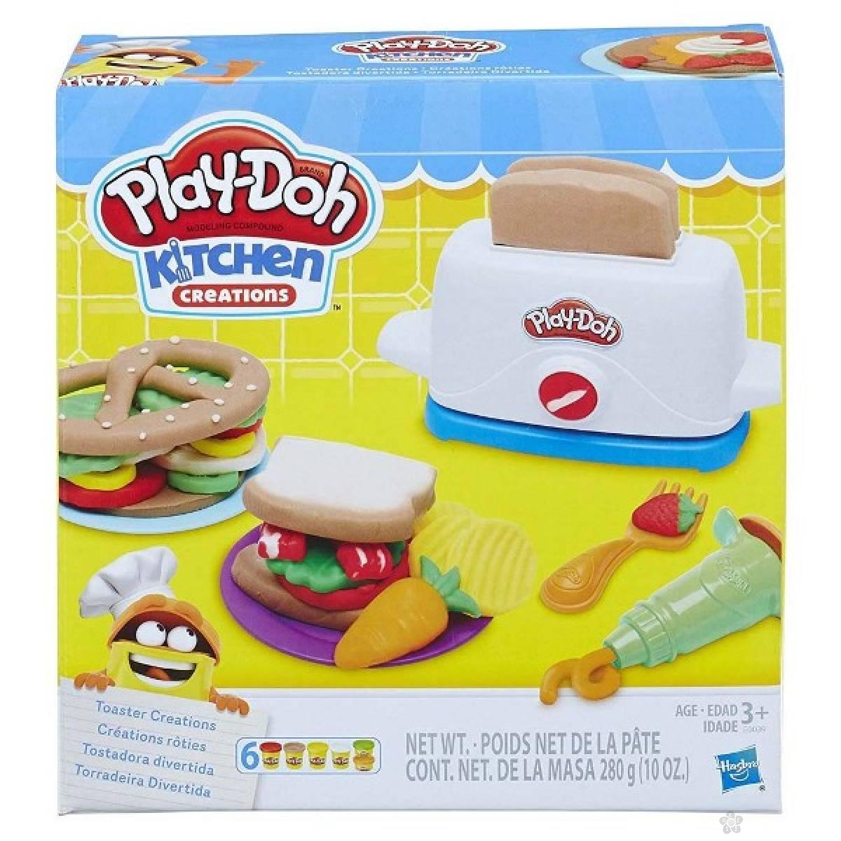 Set za modelovanje Play Doh toaster creations  E0039 